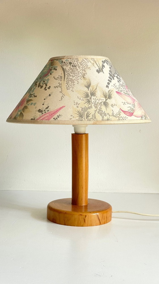 Image 1 of Vintage Floral Lampshade
