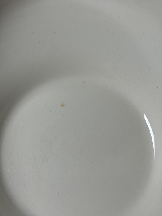 Image 1 of Zuppiera Art Déco vintage con sottopiatto – Boch Frères, Belgio, anni '40