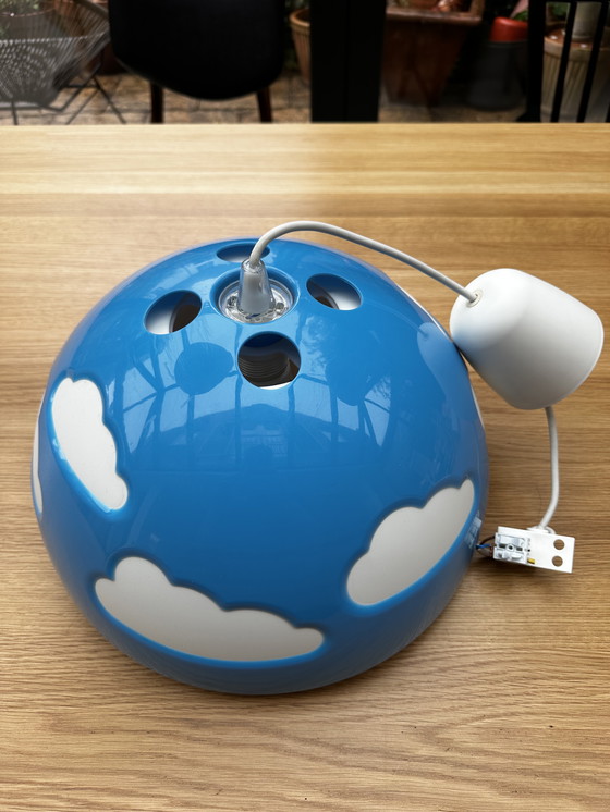 Image 1 of Vintage IKEA Wolkenlamp Skojig van Hendrik Preudz