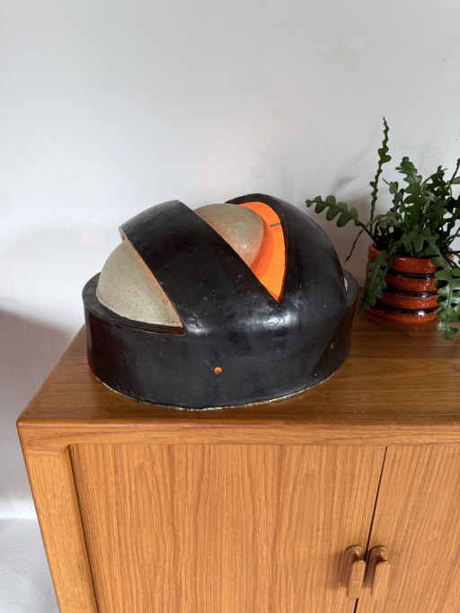 Lampada da parete vintage Vitalist in ceramica, anni '70 – wandlampen (photo 2 of 15)