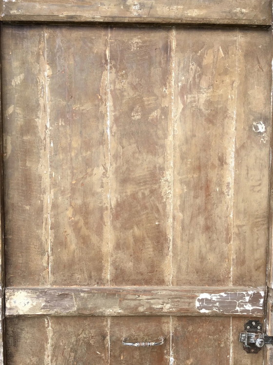Puerta de dependencia de granja de pino – Objetos decorativos, Madera, Vintage (photo 5 of 9)