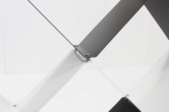 Image 1 of Libreria divisoria vintage italiana cromata