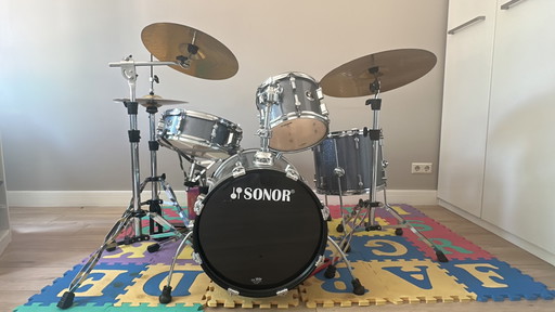 Batería completa Sonor + baquetas – decoratieve objecten, Other