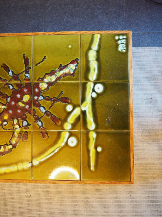 Image 1 of Table basse vintage en céramique, Design By Adri, 1960s