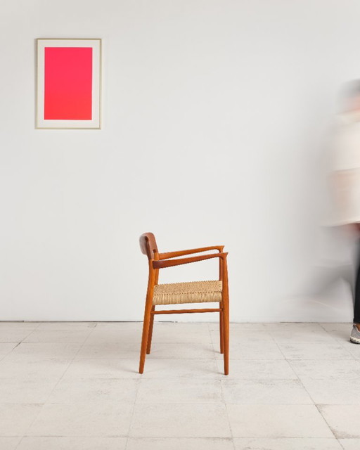 Teakhouten fauteuil nr. 56 van Niels O. Møller voor J. L. Moller, jaren 1950. – Niels Otto Møller (photo 2 of 21)