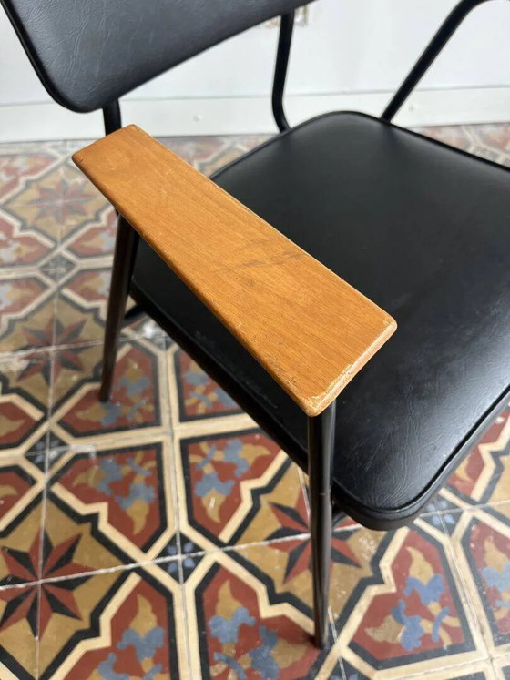'M-Chair', Pierre Guariche per Meurop (Belgio) – Poltrone, Wood, Metal, Bauhaus (photo 5 of 10)