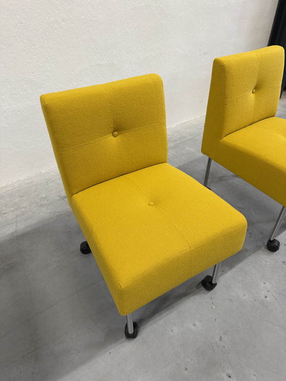 Image 1 of 4 Gelderland 7714 Button Fabric Design Chair