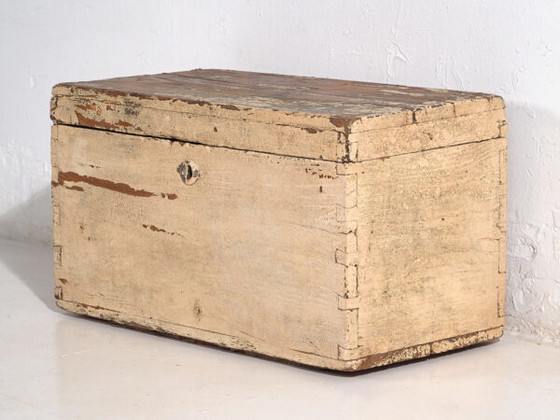 Coffre blanc antique (c.1920) #6 – Commodes, Rustic (photo 24 of 34)