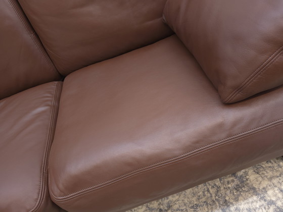 Image 1 of Divano in pelle a due posti DS 17 di De Sede