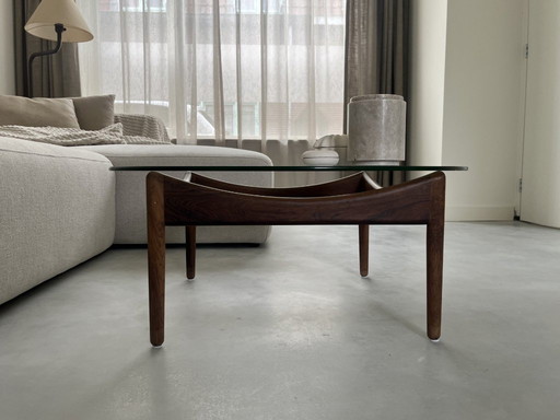 Original Kristian Vedel coffee table made of solid teak