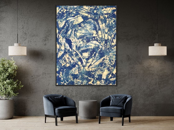 Image 1 of Jürgen Angeler - Blue Golden Melting