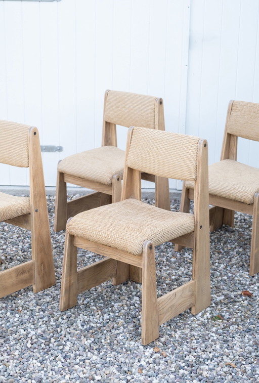 4 Wooden chairs