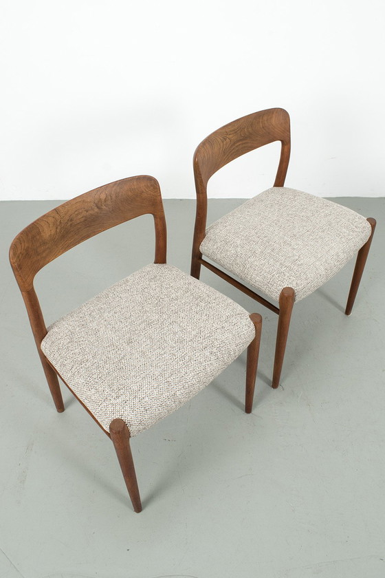 Image 1 of Set Møller chairs model 75