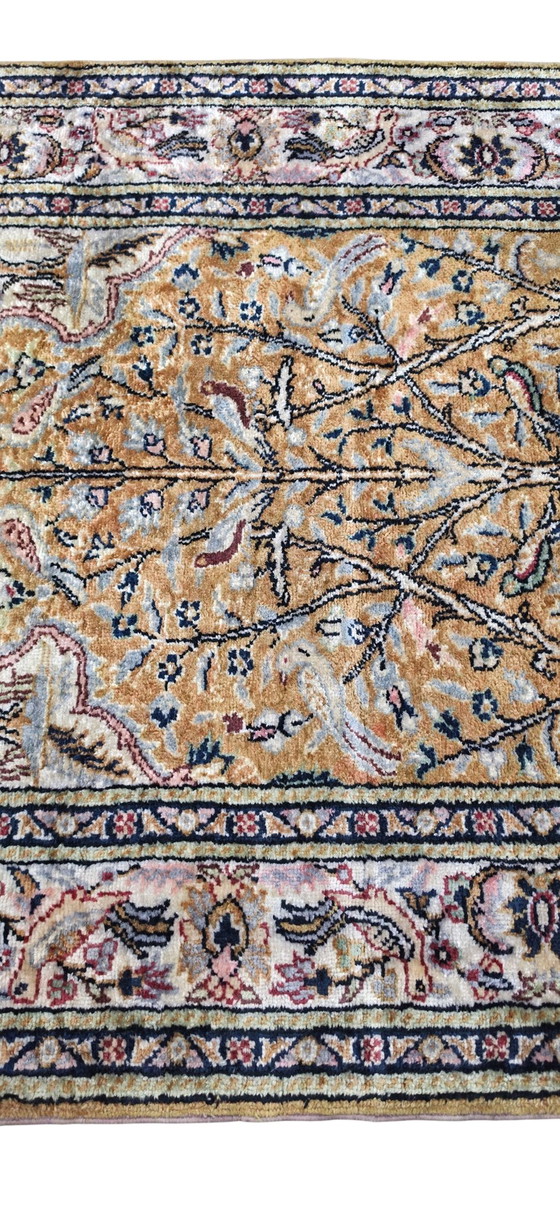 Image 1 of Handgeknoopt oriental zijde Kayseri tapijt Paradise 89x140cm