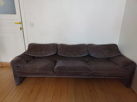 Cassina Maralunga 3-Zit – 3-5 zitsbanken, Velvet (photo 2 of 5)