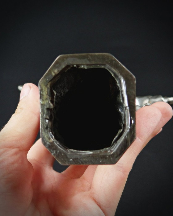 Image 1 of Heilig Hart van Jezus Christus beeldje in regula uit de Art Deco periode