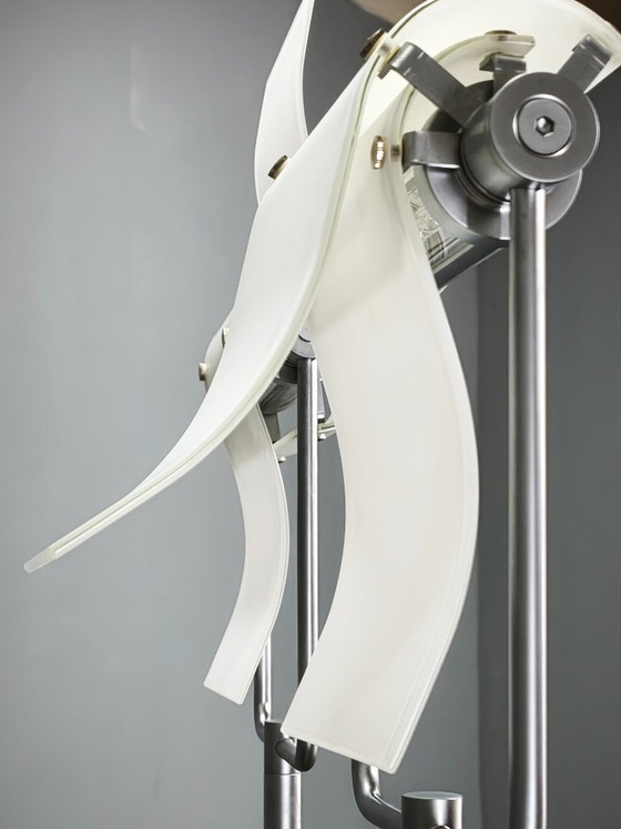 1994 ClassiCon BIA Floor Lamp by Gioia Meller Marcovicz, Germany, Floor lights, Metal, Glass, White (photo 3 of 11)
