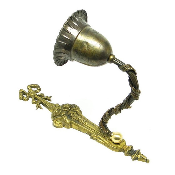 Jugendstil-Wandlampe, Deutschland, 1900er Jahre – Wandleuchten, Brass (photo 2 of 10)