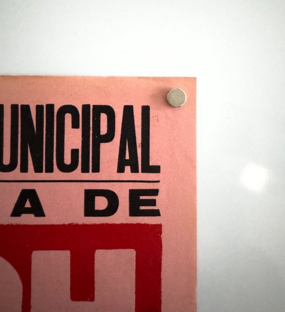 Image 1 of Póster original de lucha libre francesa Catch – Serigrafía – 1960 – 60,00 × 39,50 cm