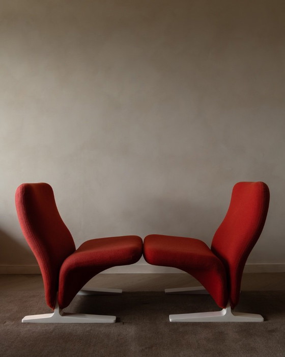 Image 1 of Sillones Pierre Paulin Concorde F780 para Artifort (juego de 2), década de 1960