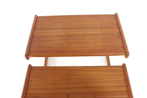 Image 1 of Salin Nyborg nesting tables bijzettafels vintage