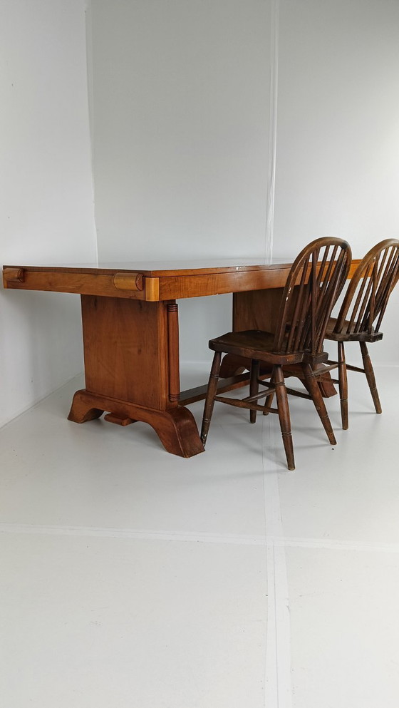 Image 1 of Great Art Deco dining table