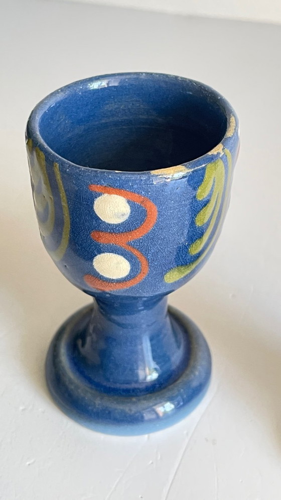 Image 1 of Portauova vintage in ceramica alsaziana