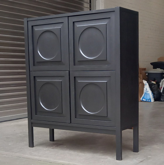 Image 1 of Highboard Dressoir Bar Brutalistische stijl De Coene 1970's