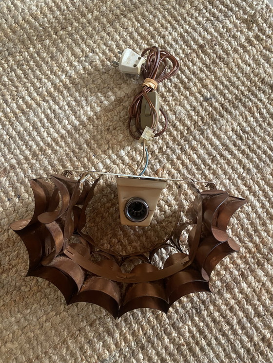 Image 1 of Thorsten Orrling voor Hans-Agne Jakobsson Koperen Wandlamp