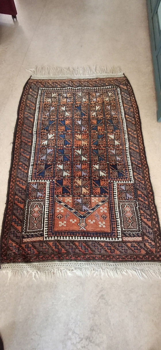 Tappeto Persiano Antico in Lana – Oggetti decorativi, Wool (photo 4 of 7)