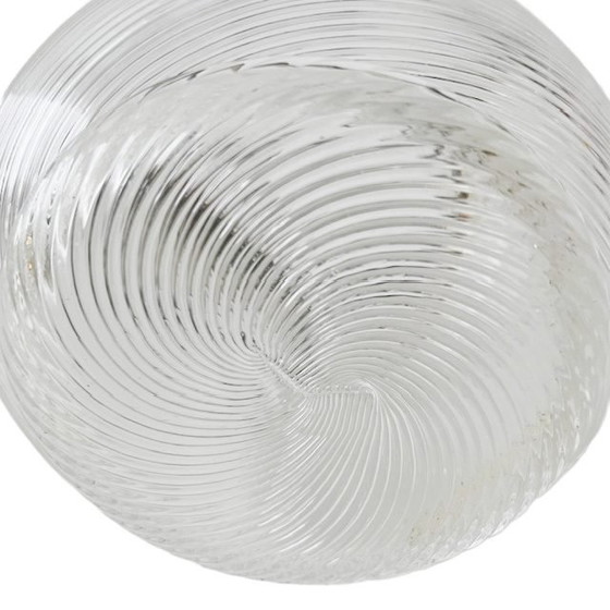 Image 1 of Seau à glace vintage Fries wire glass chrome 1960s