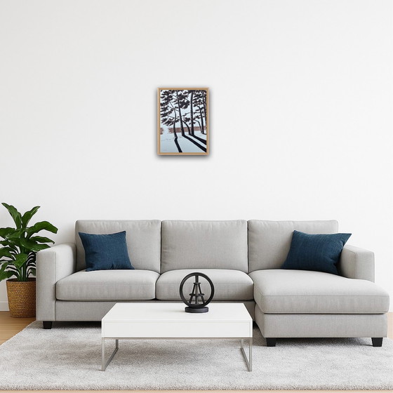 Image 1 of Encre sur papier encadré 40x30cm