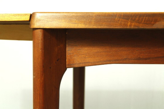 Teak Dining Table by Henning Kjaernulf, Denmark, 1960s – Vejle Stolefabrik., Wood (photo 14 of 16)