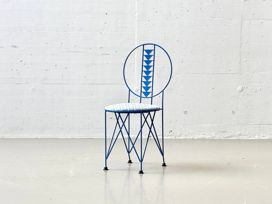 Image 1 of Rare dining set by Frank Lloyd Wright for Cassina, First Edition I Maestri, 1980s