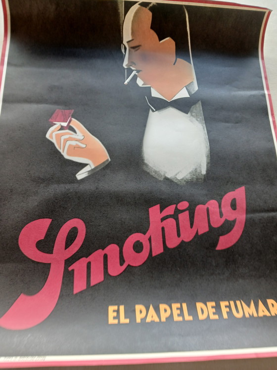 Image 1 of Art poster cigarette advertisement