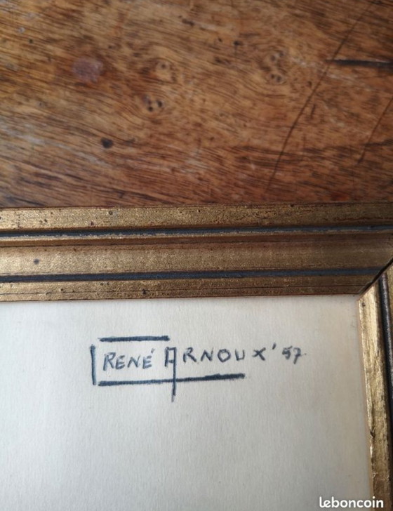 Image 1 of Gay Art Drawing 1957 original by René Arnoux