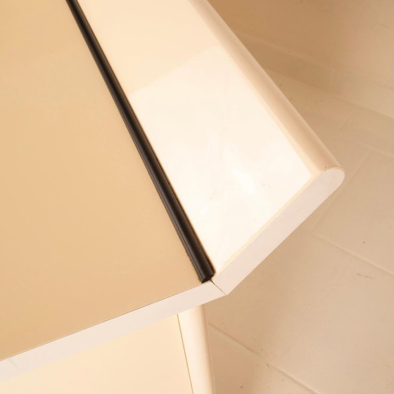 Paolo Piva Alanda Cassettiere Crema per B&B Italia 1970 – Wood, polished steel, Postmodern (photo 15 of 19)