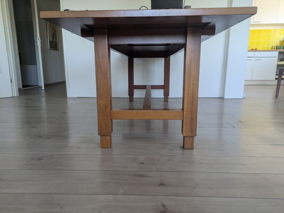 Original Jan Des Bouvrie Dining Table Gelderland Cherry Wood - XL 250cm (photo 3 of 6)