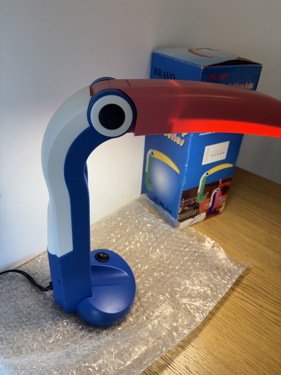 🦜 Vintage Toucan Lamp from the 80s – Perfect Condition + Original Box – Table lamps, Plastic (photo 3 of 8)