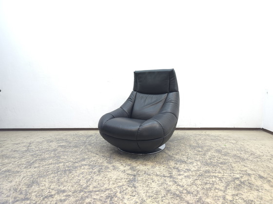 Image 1 of Chaise design De Sede ds 166, chaise en cuir, chaise pivotante