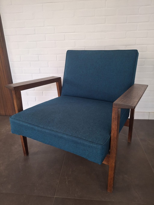 Poltrona lounge vintage scandinava, stile Mid-Century Modern