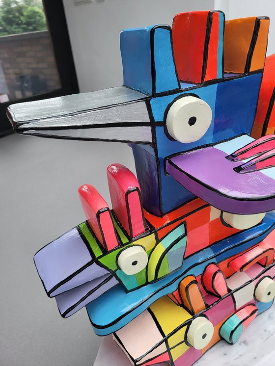 Image 1 of Jacqueline Schäfer - Totem Argent XXL 50/75