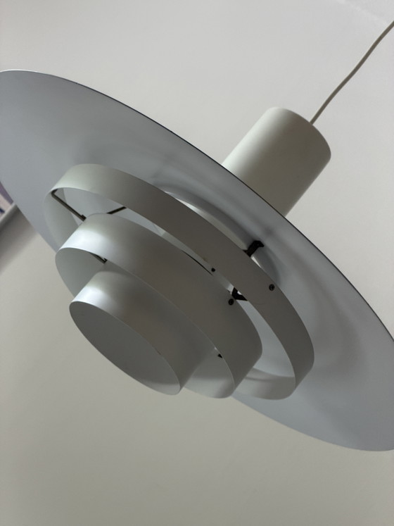 Image 1 of Lampe à suspension design danois Fog & Mørup modèle Karlebo pour Poulsen