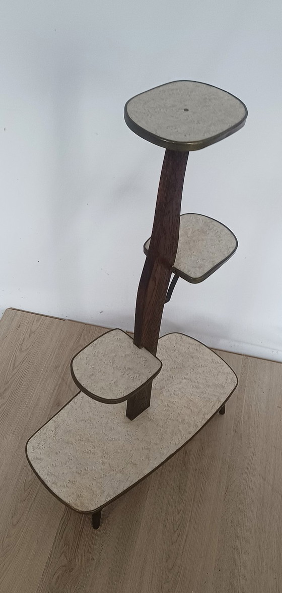 Image 1 of Fifties plant table with four tiers