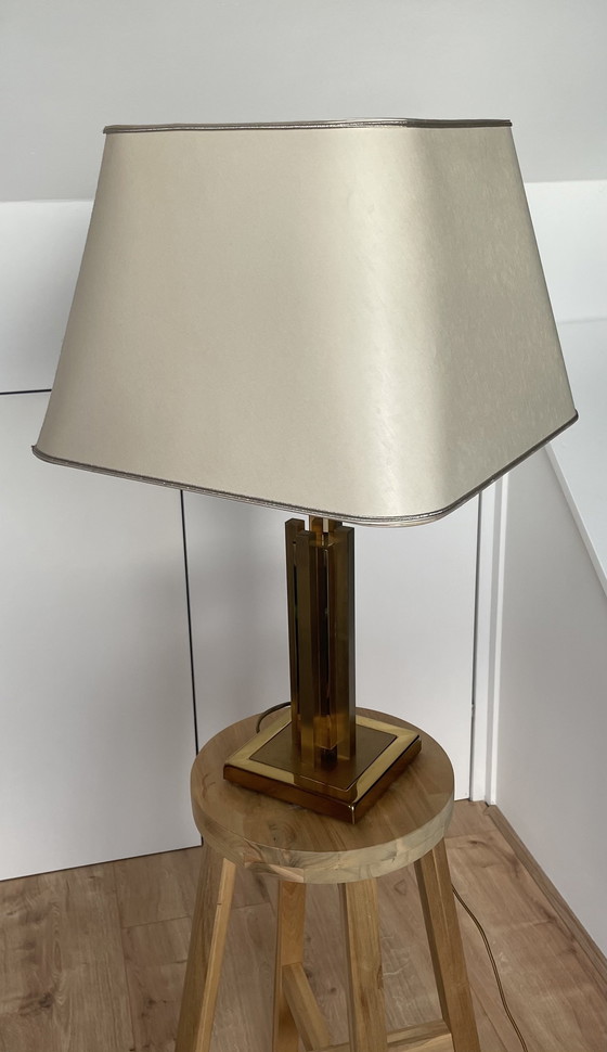 Image 1 of Willy Rizzo - Tischleuchte im Stil von Deknudt