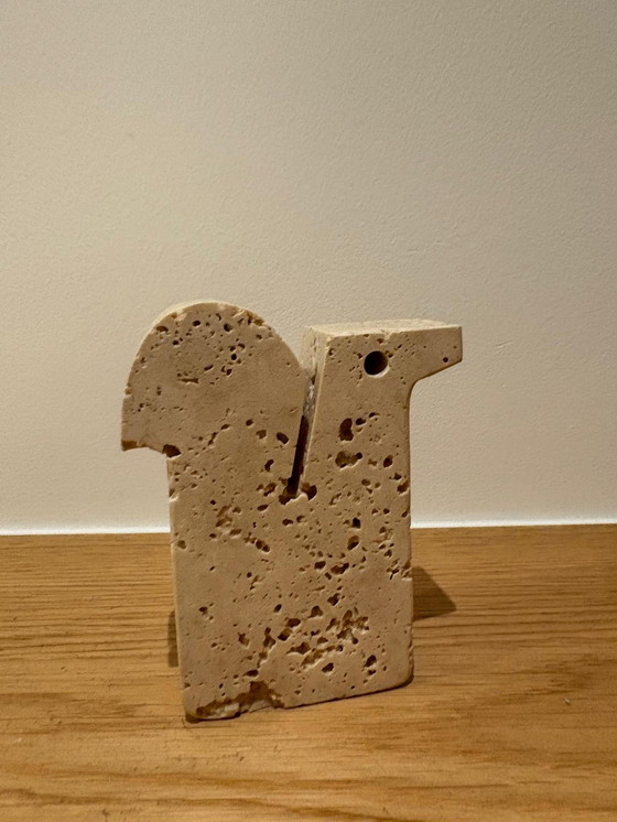 Image 1 of Travertine squirrel, Fratelli Mannelli, Italy, 1970s