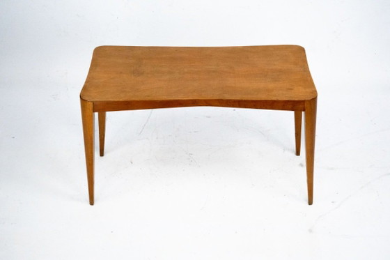 Image 1 of Italian Mid-Century Wooden Coffee Table, Attributed to Paolo Buffa, 1950s