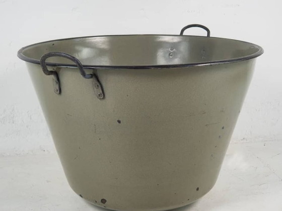 Antique brown metallic cauldron (c.1920) #4 – Decorative Objects, Rustic (photo 2 of 9)