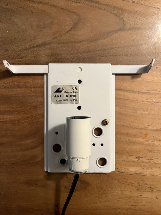 Image 1 of Lampe murale vintage Lucitalia Milano Murano Glass Design