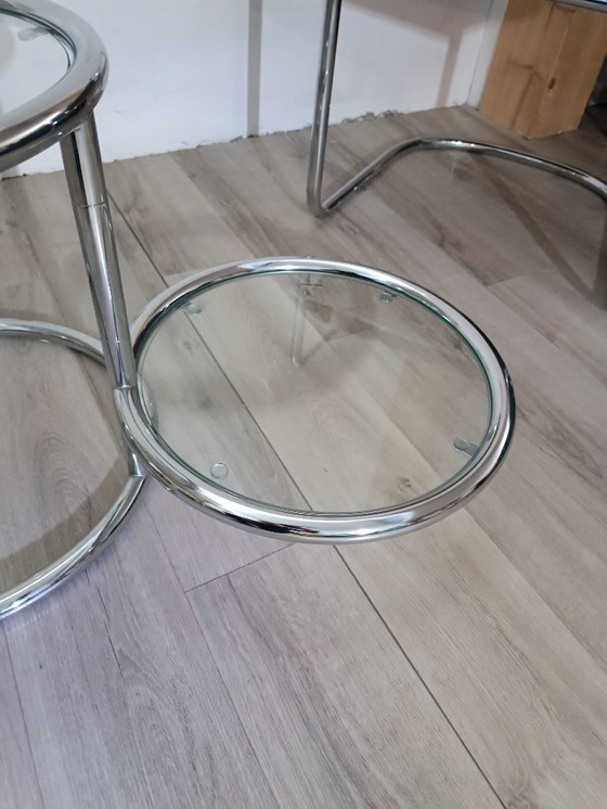 Image 1 of Coffee table with swivel tops, 1970s